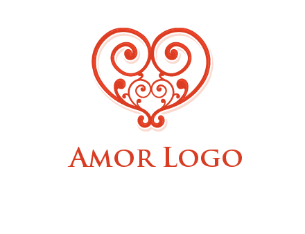 heart matchmaking logo design