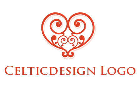 heart matchmaking logo design