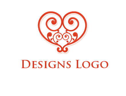 heart matchmaking logo design