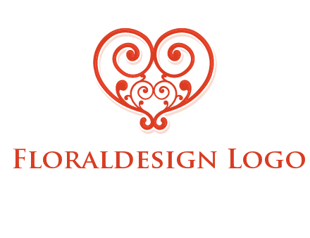 heart matchmaking logo design