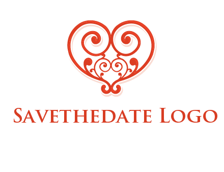 heart matchmaking logo design