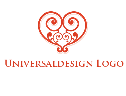 heart matchmaking logo design