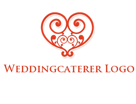 heart matchmaking logo design