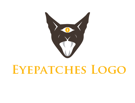 evil eye cat logo