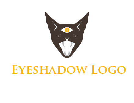 evil eye cat logo