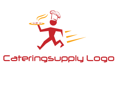 food delivery catering logo