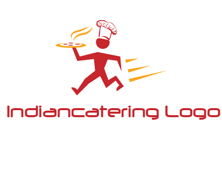 food delivery catering logo