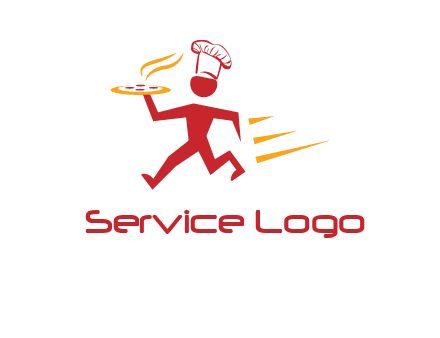 food delivery catering logo