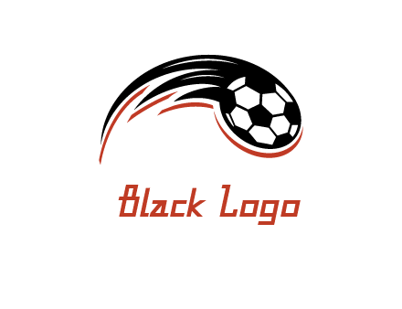 swoosh circular soccer logo