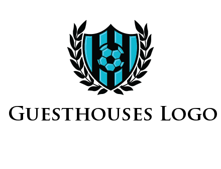 shield in football team logo