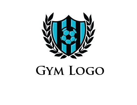 shield in football team logo