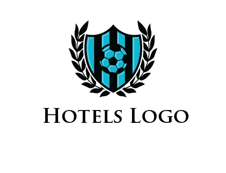 shield in football team logo