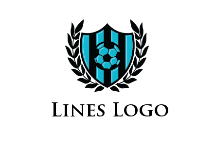 shield in football team logo