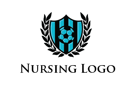 shield in football team logo