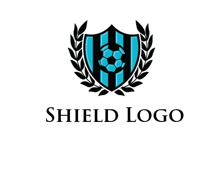 shield in football team logo