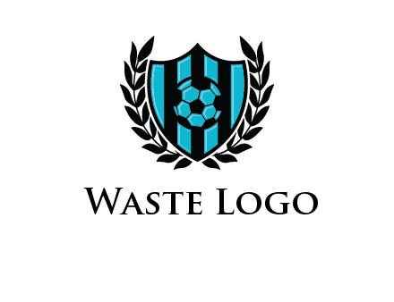 shield in football team logo