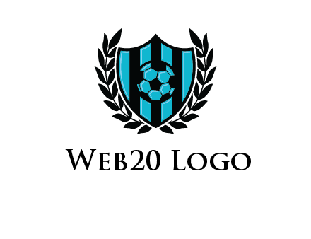 shield in football team logo