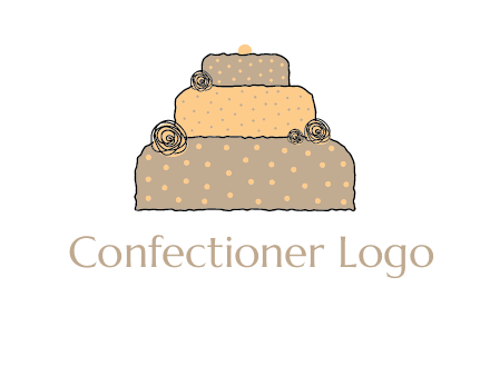 birthday cake logo