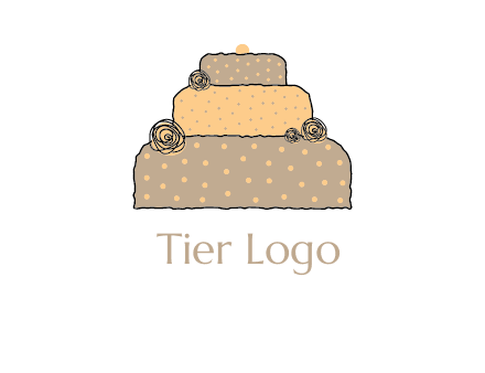 birthday cake logo