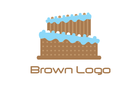 musical wedding cake logo