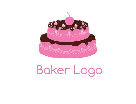 2 level cake logo