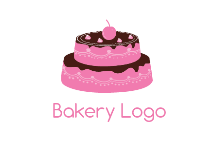 2 level cake logo