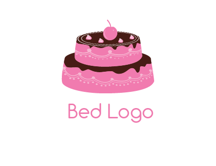 2 level cake logo