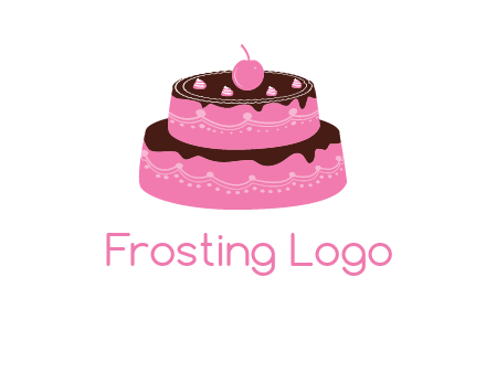 2 level cake logo