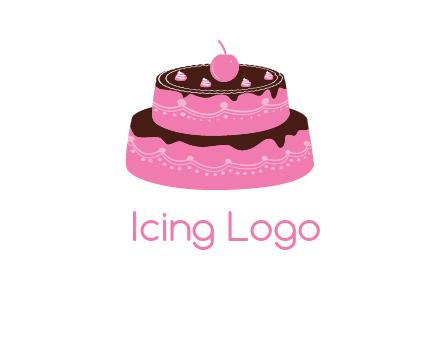 2 level cake logo