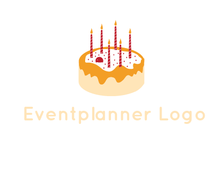 cake icon with candles