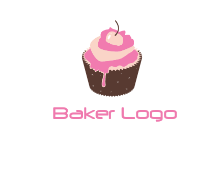 cupcake bakery logo