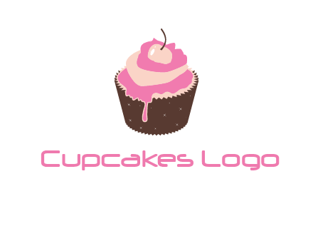 cupcake bakery logo