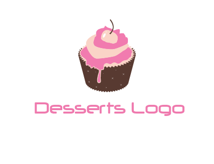 cupcake bakery logo