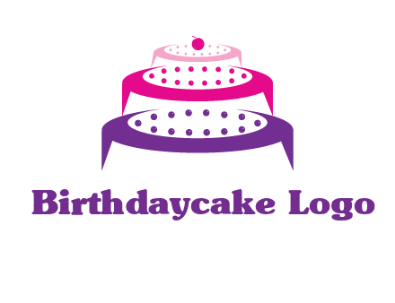 multi level cake logo