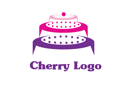 multi level cake logo