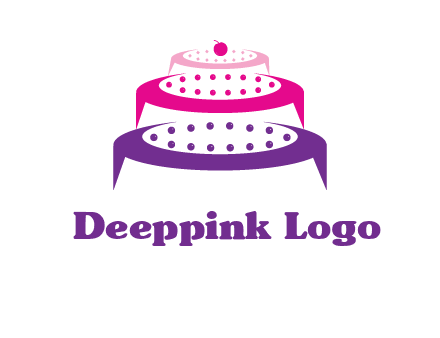 multi level cake logo