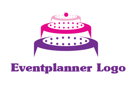 multi level cake logo