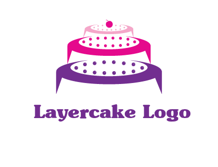 multi level cake logo