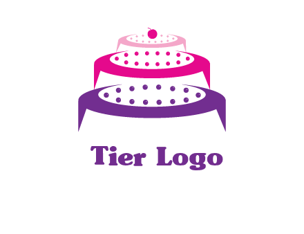 multi level cake logo