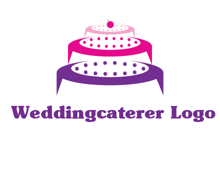 multi level cake logo