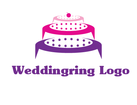 multi level cake logo