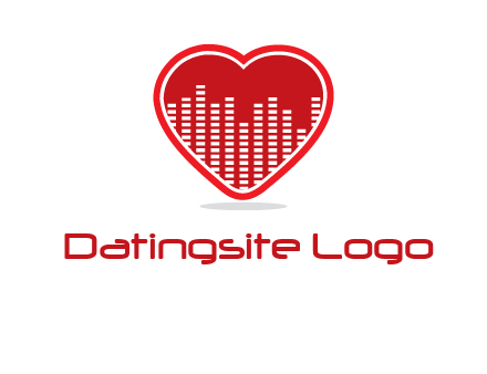 equalizer in heart logo