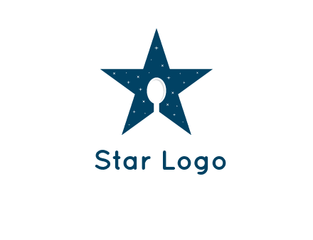 star and spoon logo design