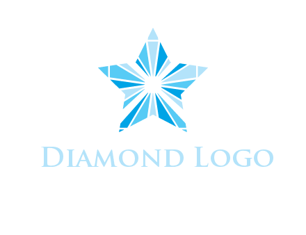 diamond star shape logo