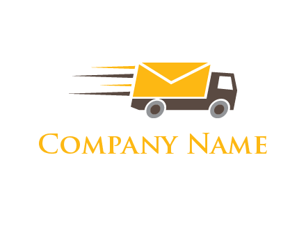 express delivery transportation logo