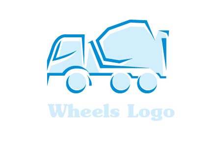 Concrete truck clip art