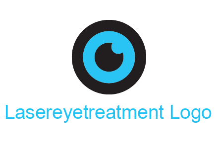 a round cartoon eye forming the letter O