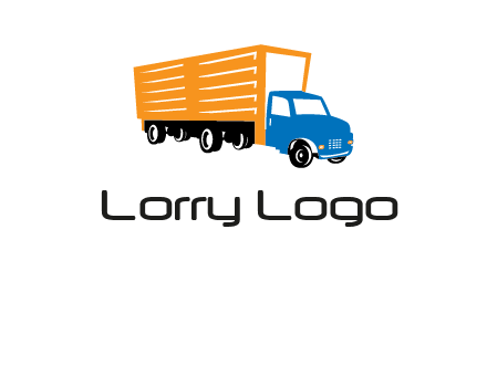 truck transportation logo