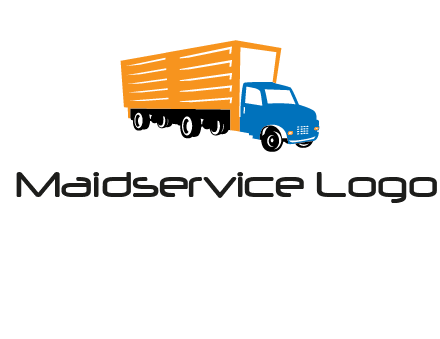 truck transportation logo