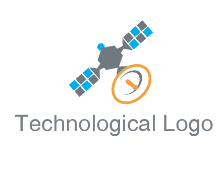 satellite information technology logo